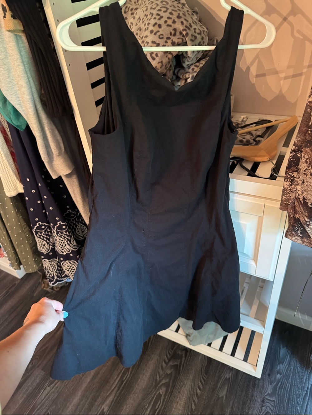 Black A-Line Women's Dress